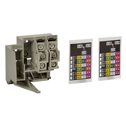 Schneider Electric-33883-ComPacT NS - 2 contact auxiliaire OF avancé à fermeture - fixe - pr NS630-1600