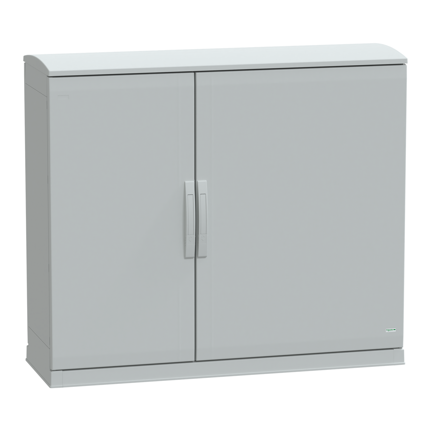 Schneider Electric-NSYPLAZT10124G-Thalassa - Armoire polyester socle + toit 1000x1250x420- IP44 Ral 7035