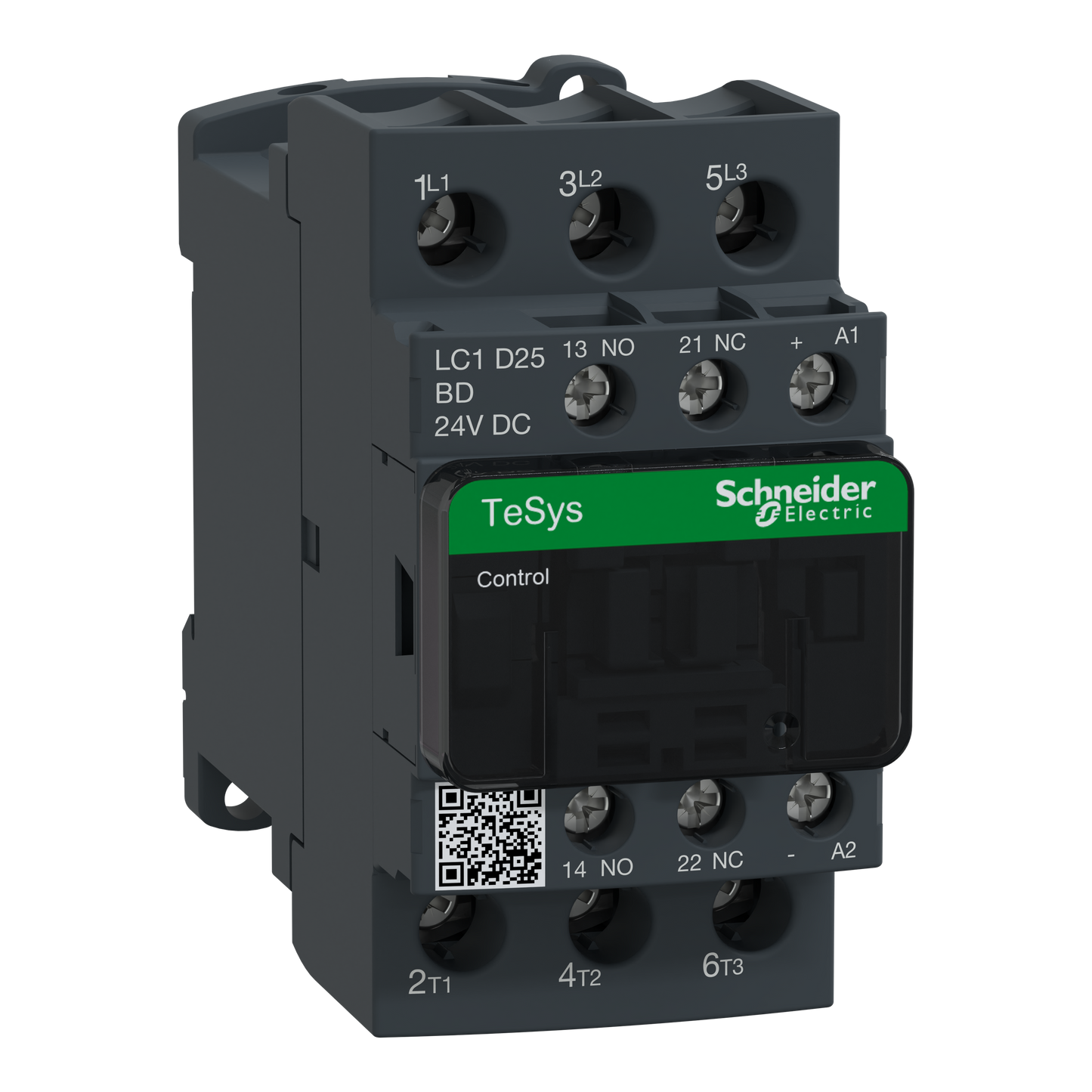 Schneider Electric-LC1D25BD-TeSys LC1D - contacteur - 3P - AC-3 440V - 25A - bobine 24Vcc