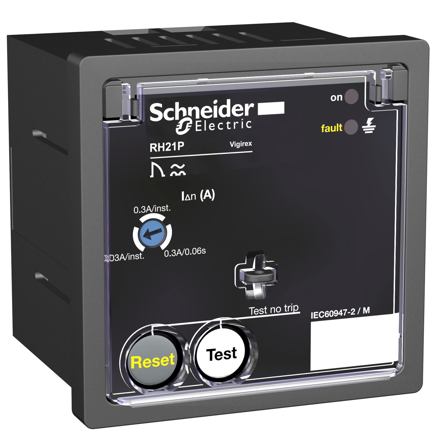 Schneider Electric-56264-Vigirex RH21P 380-415VCA sensibilité 0,03A/0,3A instantané
