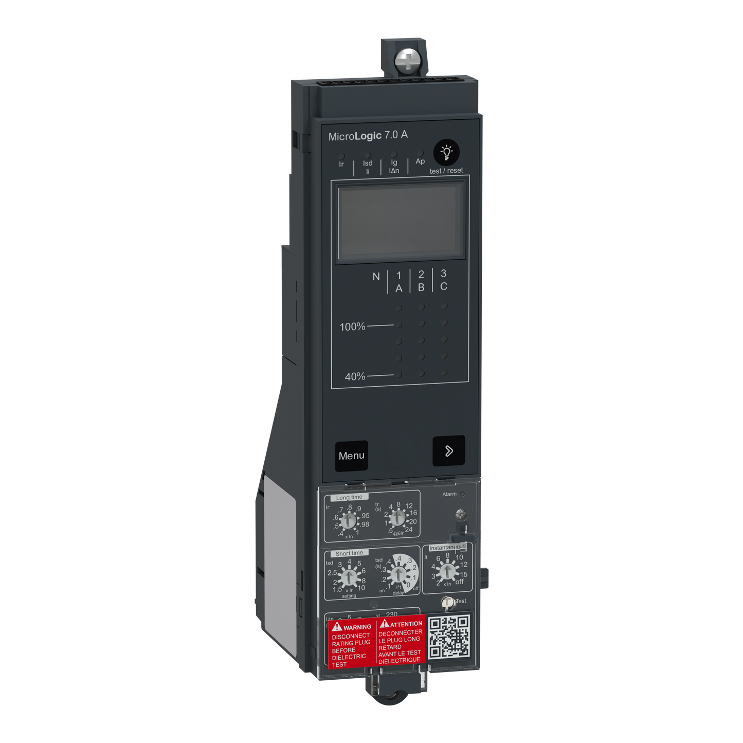 Schneider Electric-C7AWM-ComPacT NS - déclencheur MicroLogic 7.A - pour NS630b-1600 - débro - manuel