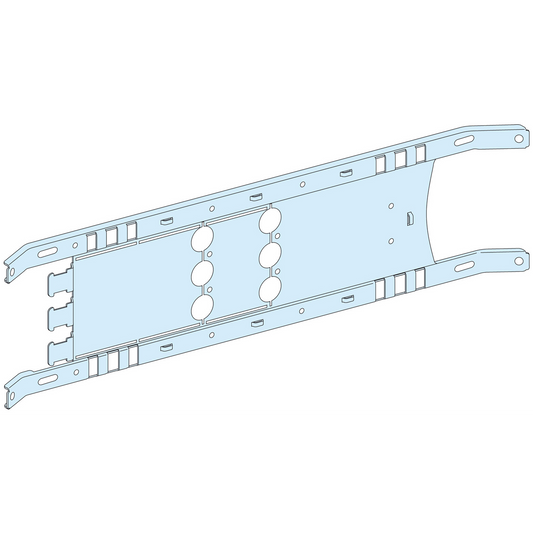 Schneider Electric-LVS03411-PrismaSeT P - Platine NSX100-250 - fixe - 3P horiz. - Cde maneton - L650