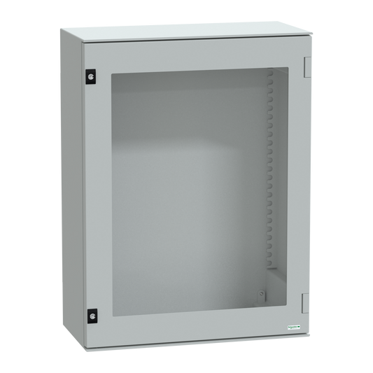 Schneider Electric-NSYPLM86TG-Thalassa - Coffret polyester 847x636x300 - porte transparente - IP66 Ral7035