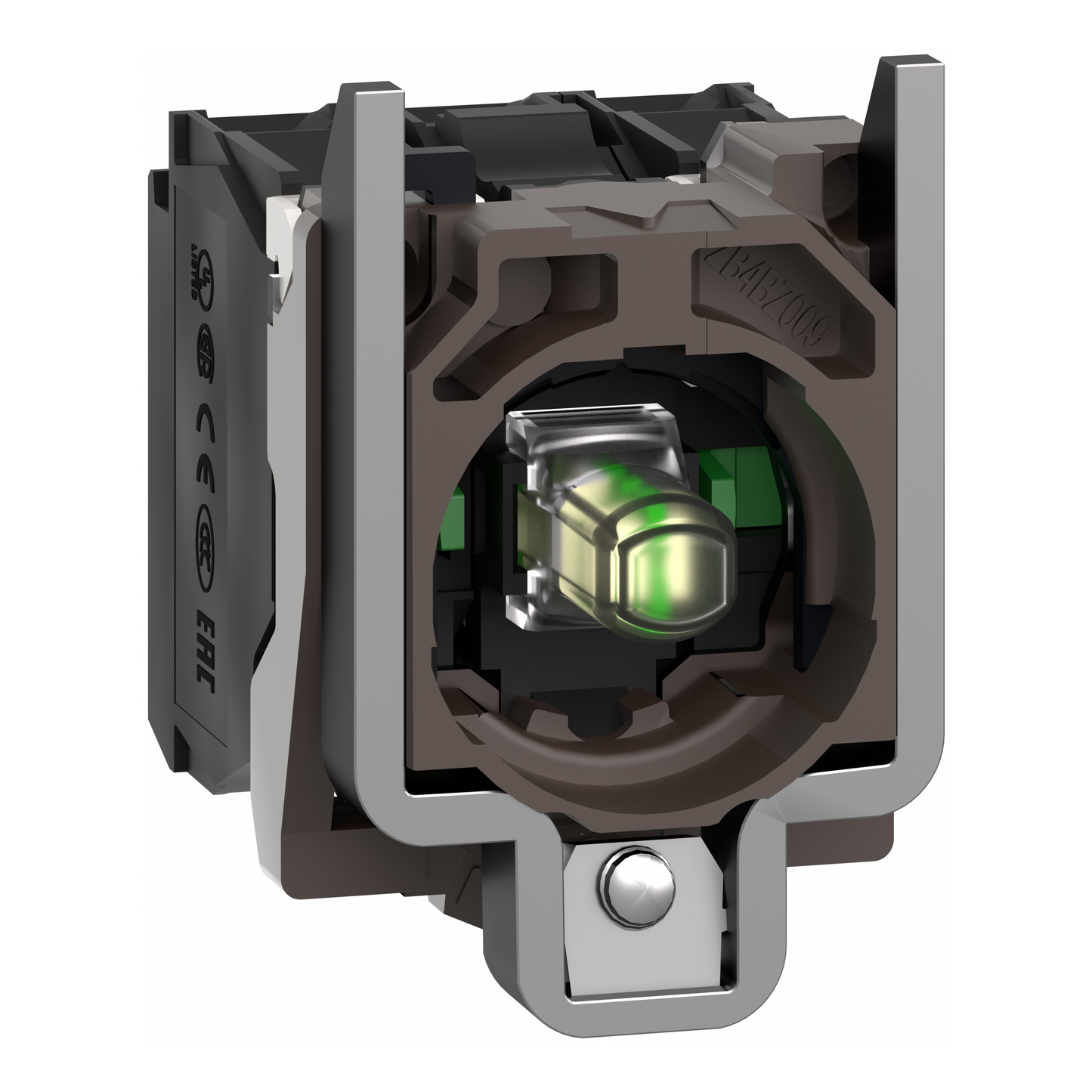 Schneider Electric-ZB4BW0M13-Harmony corps de bouton lumineux - Ø22 - LED Universelle intégrée 2F