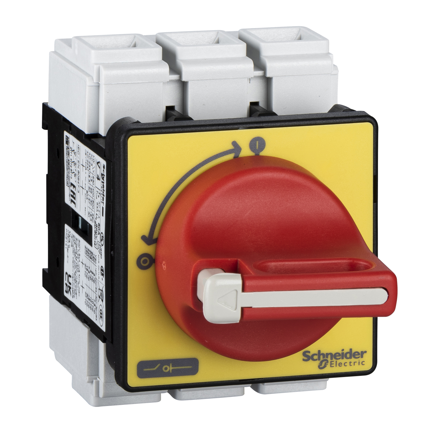 Schneider Electric-VCF4-TeSys VCF - inter.-sectionneur - 3P - 690V 80A - poignée rouge cadenassable