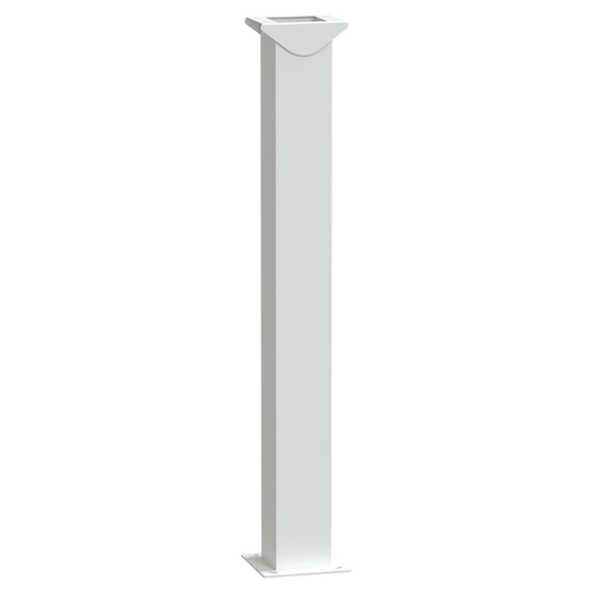 Schneider Electric-KEV0400EP2400W-Canalis EV - pilier d'alimentation - 2400mm - Blanc - RAL9003