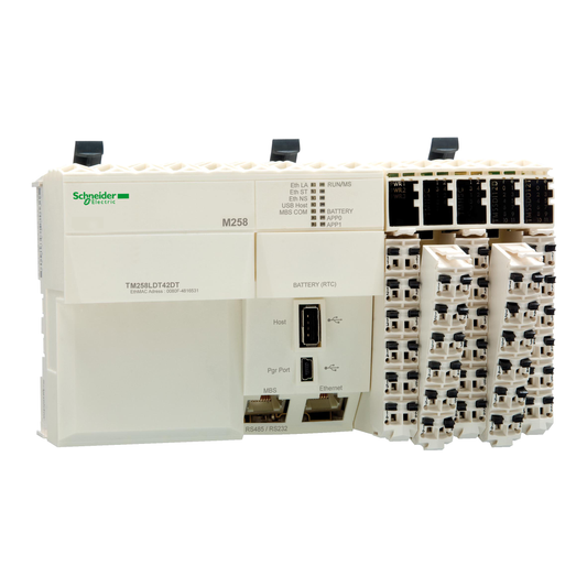 Schneider Electric-TM258LD42DT-Modicon M258 - M258 ctrl eth sl 42dio