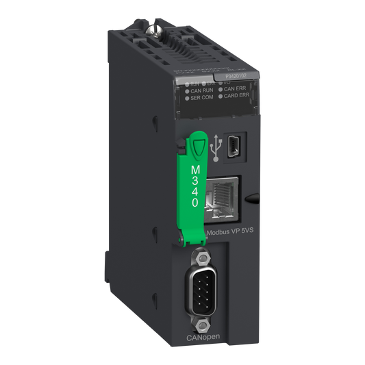 Schneider Electric-BMXP3420102CL-Modicon M340 - processeur - 1024 E/S TOR 256 E/S ANA - 1Modbus - 1CAN - ss mém.