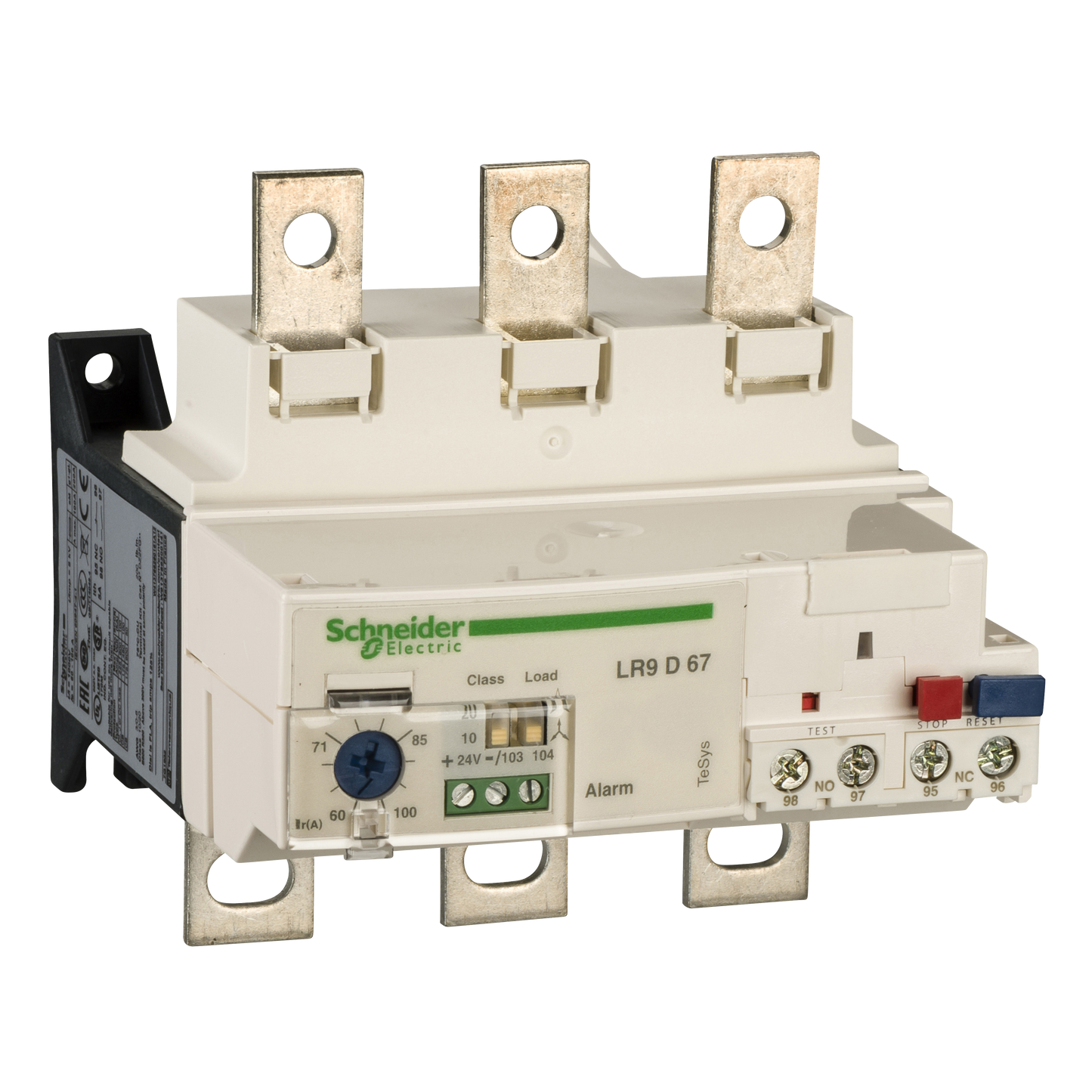 Schneider Electric-LR9D67-TeSys LRD - relais de protection thermique - 60..100A - classe 10..20