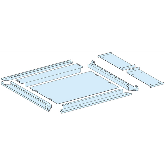 Schneider Electric-LVS08697-PrismaSeT P - Plaque passe-câbles pleine IP30 - L650+150 P600