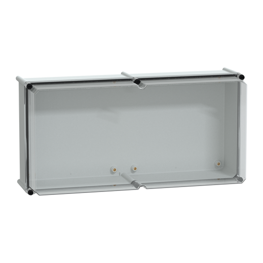 Schneider Electric-NSYPLS3672AG-Thalassa PLS - Boite avec couvercle transparent 36x72x23 Ral 7035