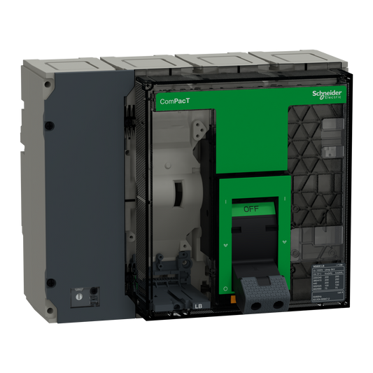 Schneider Electric-C080B4FM-ComPacT NS800LB - bloc coupure ss déclencheur - 800A - 4P - 200kA - fixe manuel