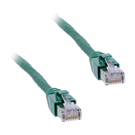 Schneider Electric-VW3E3001R250-CABLE DE RACCORDEMENT, CA T.7, VERT, 25,0