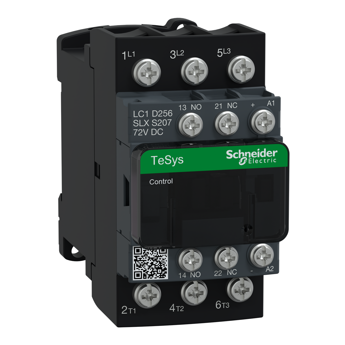 Schneider Electric-LC1D256SLXS207-TeSys D - Contacteur d 3p 25a 72vdc cf no diod