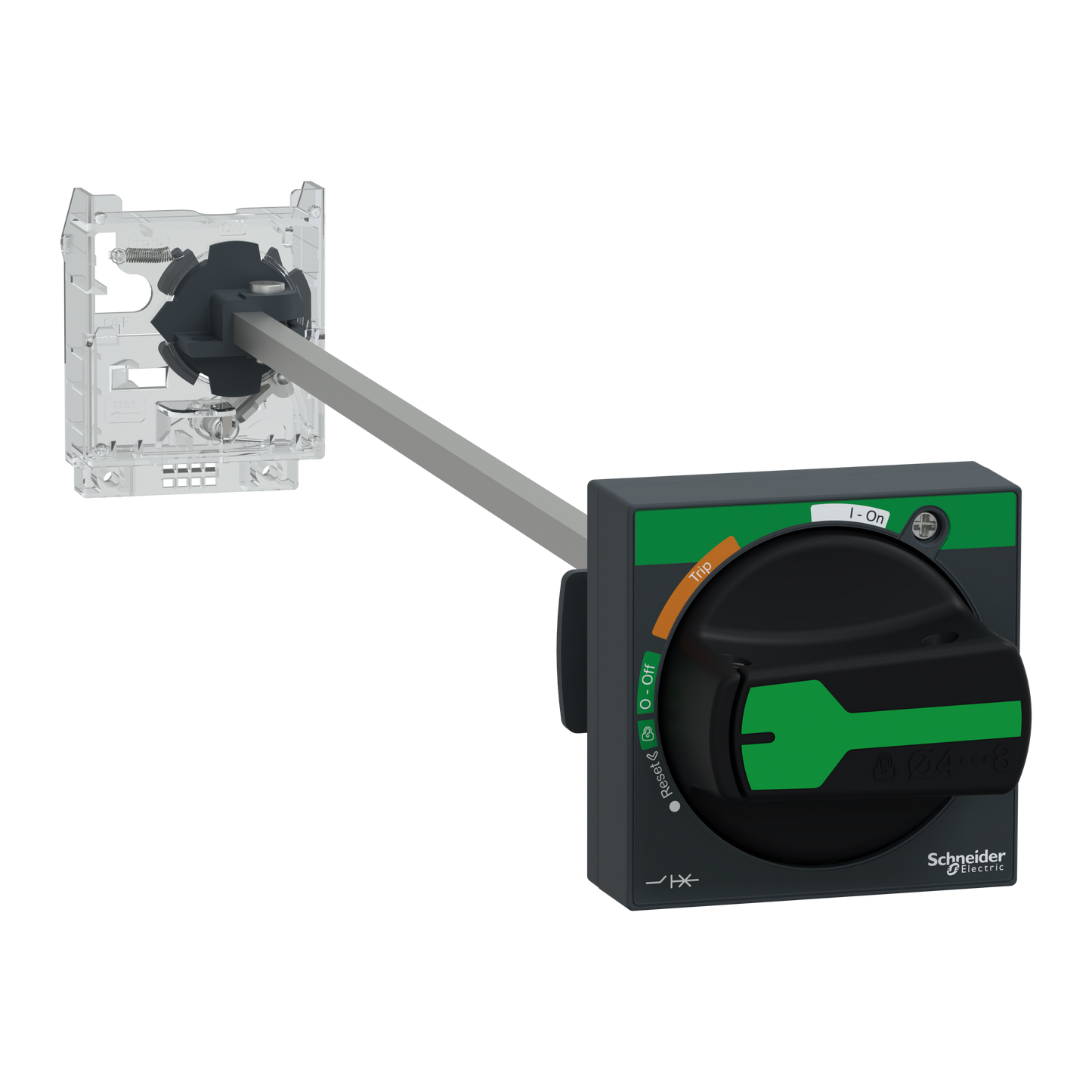 Schneider Electric-GV2APN01-TeSys GS - kit poignée - IP54 - pour GV2L et GV2P - noire