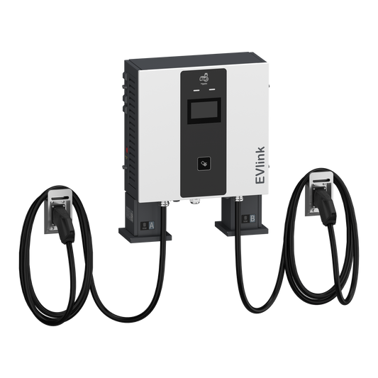 Schneider Electric-EVD1S60TBBC7-Evlink Pro DC - Borne de recharge - 60 kW - 2xCCS2  - Câble 7m