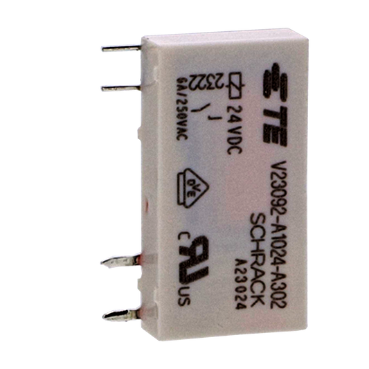 Schneider Electric-ABR7S11-Telefast - relais électromagnétique embrochable - 5mm - 24Vcc - 1F