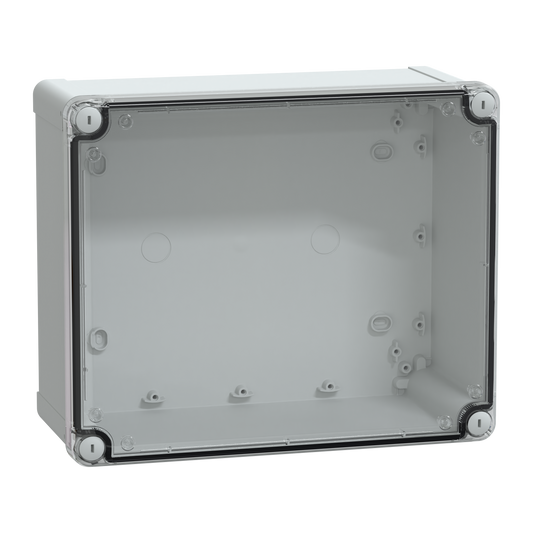 Schneider Electric-NSYTBP292412HT-Thalassa - boîte industrielle - couvercle haut transparent - 291x241x128mm - PC