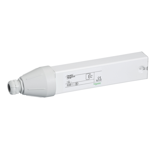 Schneider Electric-KBA25ABG4W-Canalis KBA - embout d'alimentation gauche 25A - blanc