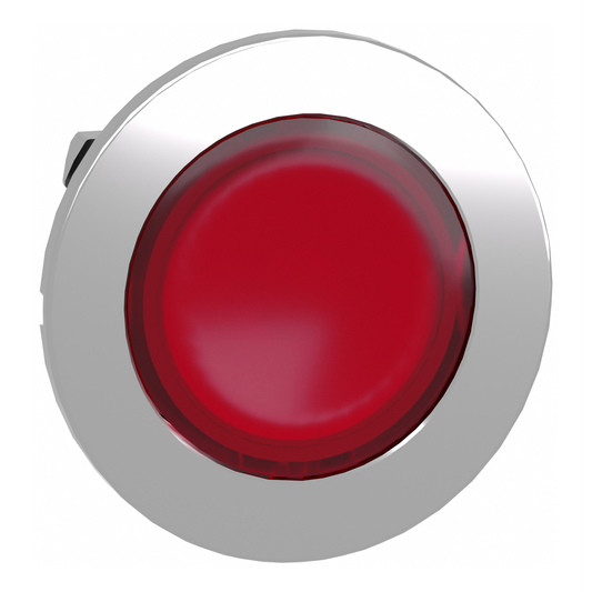 Schneider Electric-ZB4FH043-Harmony XB4 - tête bouton pousser-pousser lumineux - flush - rouge