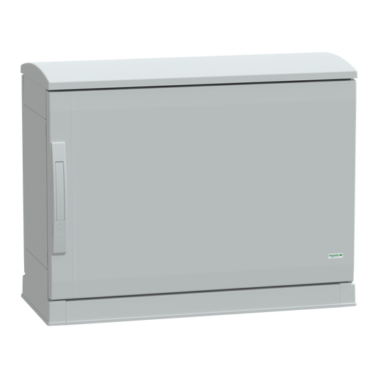 Schneider Electric-NSYPLAZT573G-Thalassa - Armoire polyester socle + toit 500x750x320 - IP44 Ral 7035
