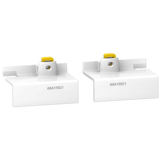 Schneider Electric-A9A15921-Acti9, 20 cache-vis plombables 3P et 4P 25A, lot de 10 amont et 10 aval