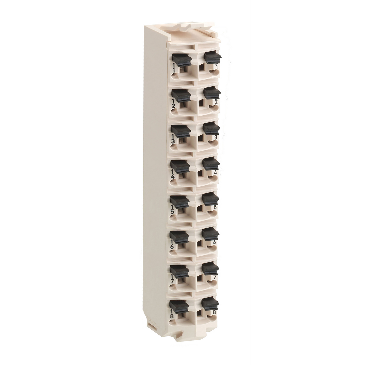 Schneider Electric-TM5ACTB16-Modicon TM - Bornier 16 pts 24Vcc Blanc