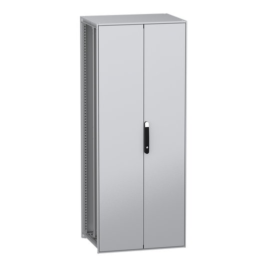 Schneider Electric-NSYSFN208602DP-PanelSeT SFN - cellule - 2 portes - avec châssis - assemblé - 2000x800x600 mm