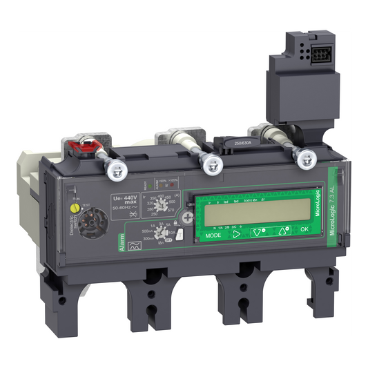 Schneider Electric-C4037A400-ComPacT NSX - déclencheur MicroLogic 7.3E AL Vigi 400A - 3P3D pour NSX400