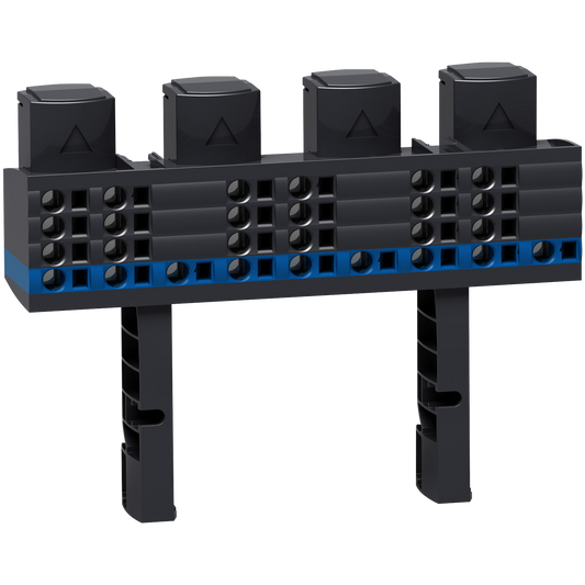 Schneider Electric-LVS04018-Linergy FM - Répartiteur 1/2 rangée - 4P 160A - (Multiclip)