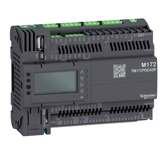 Schneider Electric-TM172PDG42R-Modicon M171 - M172 - contrôleur programmable - 42 entrées/sorties - affichage