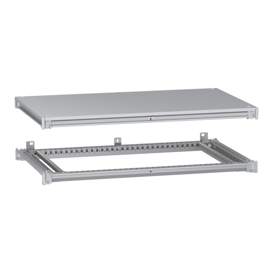 Schneider Electric-NSYSFNC106-PanelSeT SFN Kit - cadre supérieur et inférieur - 1000x600 mm (Hxl)