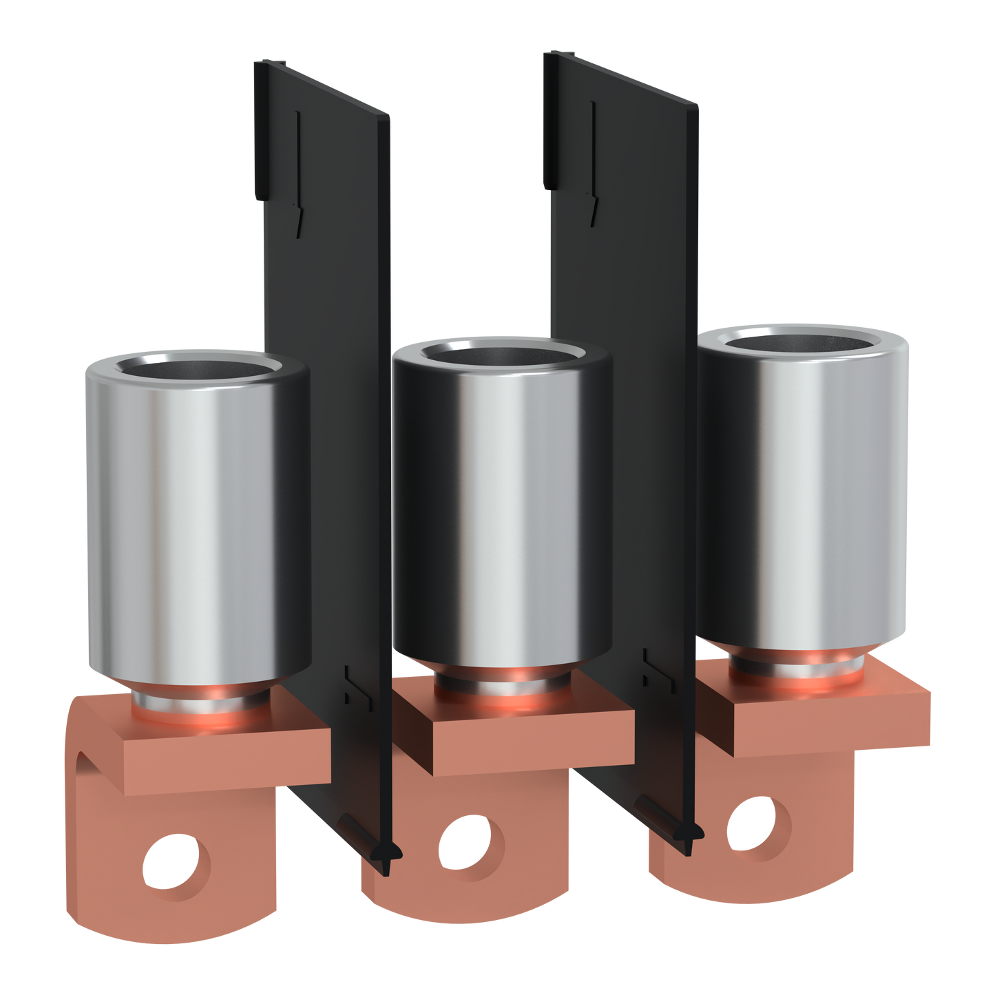 Schneider Electric-TPSCON63-TransferPacT TA630 - 3 cosses à sertir câble Alu 300mm² - séparateur de phases