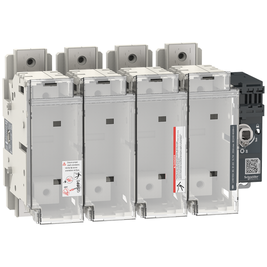Schneider Electric-LV481654-FuPact GS - interrupteur sectionneur fusible - 250A - 4P - BS B1/3 - F&R CTRL