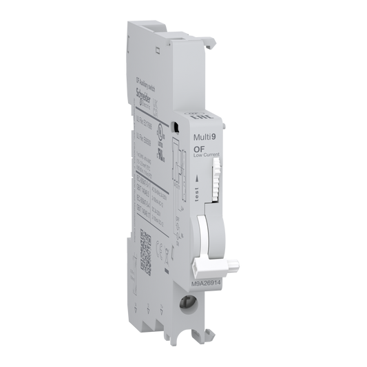 Schneider Electric-M9A26914-Multi9 contact Auxiliaire Bas Niveau  1OF 2mA à 100mA, AC-DC