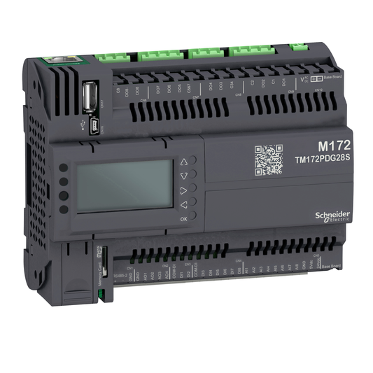 Schneider Electric-TM172PDG28S-M172 PERF. DISP. 28 I/OS, ETH 2 MB 2 SSR