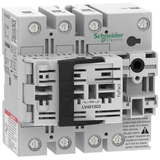 Schneider Electric-LV481503-FuPact GS - interrupteur sectionneur fusible - 32A - 3P - NFC 10*38 - F CTRL