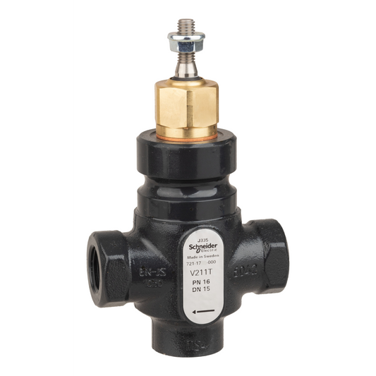 Schneider Electric-7211716000-Vanne 2 voies acier taraudée PN16 DN15 Kv1.6