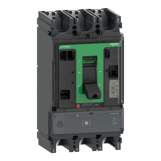 Schneider Electric-C40R31M320-ComPacT NSX400R - Disjoncteur - MicroLogic 1.3M 320A - 3P3D - 200kA - fixe