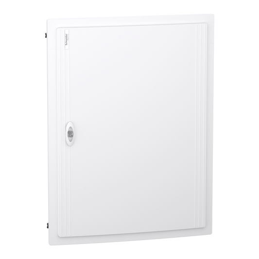 Schneider Electric-LVSXG424-PrismaSeT XS - Coffret plastique encastré 4 rang. 24 modules - avec porte pleine