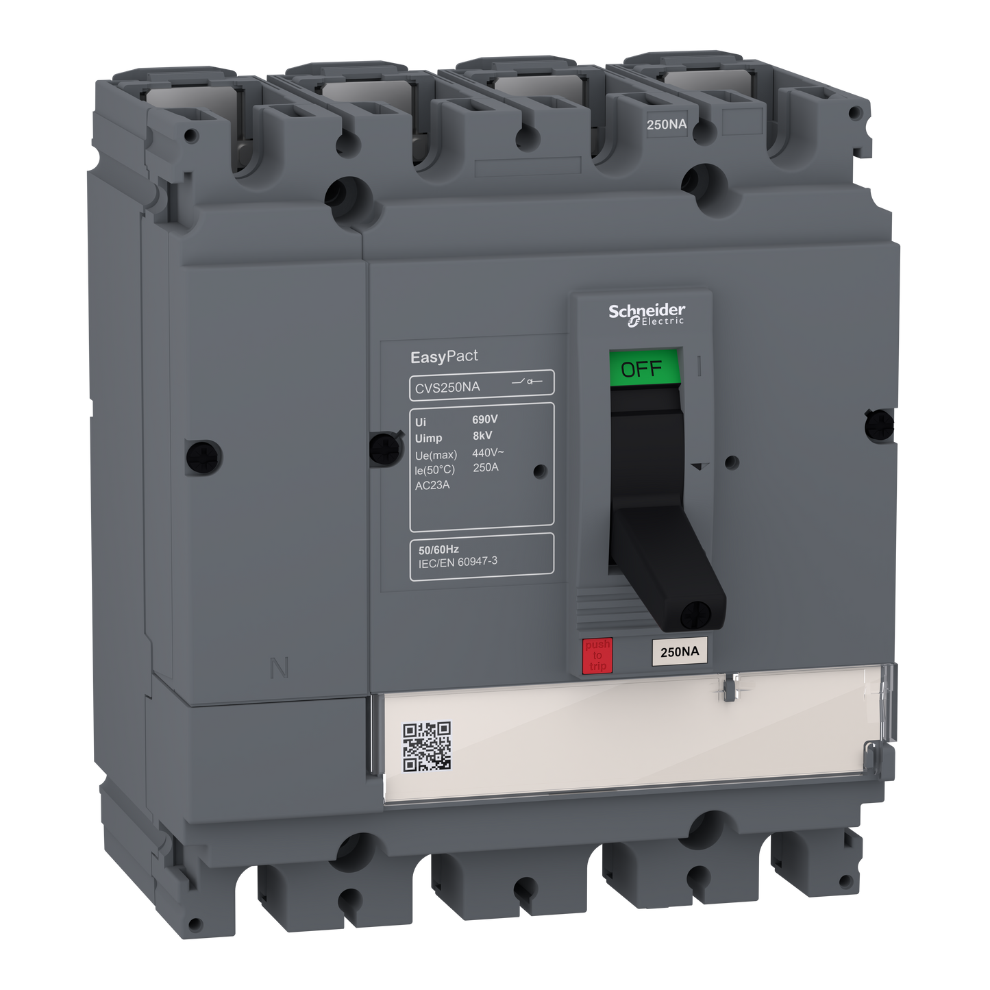 Schneider Electric-LV510426-EasyPact CVS - Interrupteur CVS100NA 100A 4P