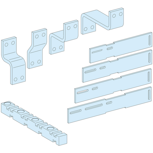 Schneider Electric-LVS04482-PrismaSeT P - Liaison aval JdB.V - INS/INV 1600 - 4P