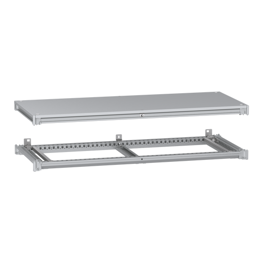 Schneider Electric-NSYSFNC125-PanelSeT SFN Kit - cadre supérieur et inférieur - 1200x500 mm (Hxl)