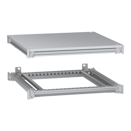 Schneider Electric-NSYSFNC66-PanelSeT SFN Kit - cadre supérieur et inférieur - 600x600 mm (Hxl)