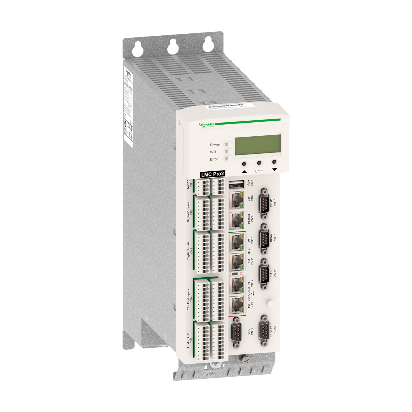 Schneider Electric-LMC802CAA10000-PacDrive-LMC Pro2-Motion-130axes-20E-16S-16E Touchprobe-CF-EthRT-Profibus
