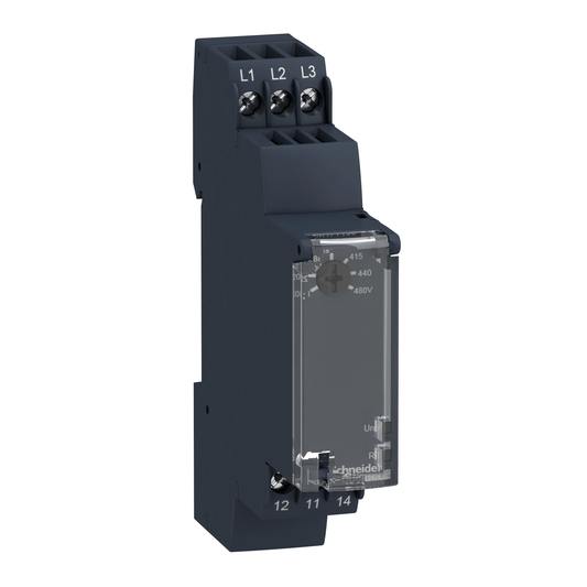 Schneider Electric-RM17TT00-Harmony control, relais ordre et absence de phase, 208..480VAC