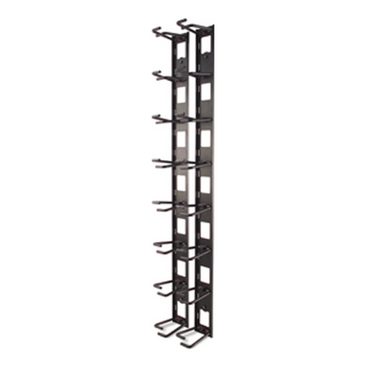 APC-AR8442-NetShelter - Organisateur câbles vertical - Rack - 8 anneaux - 0U