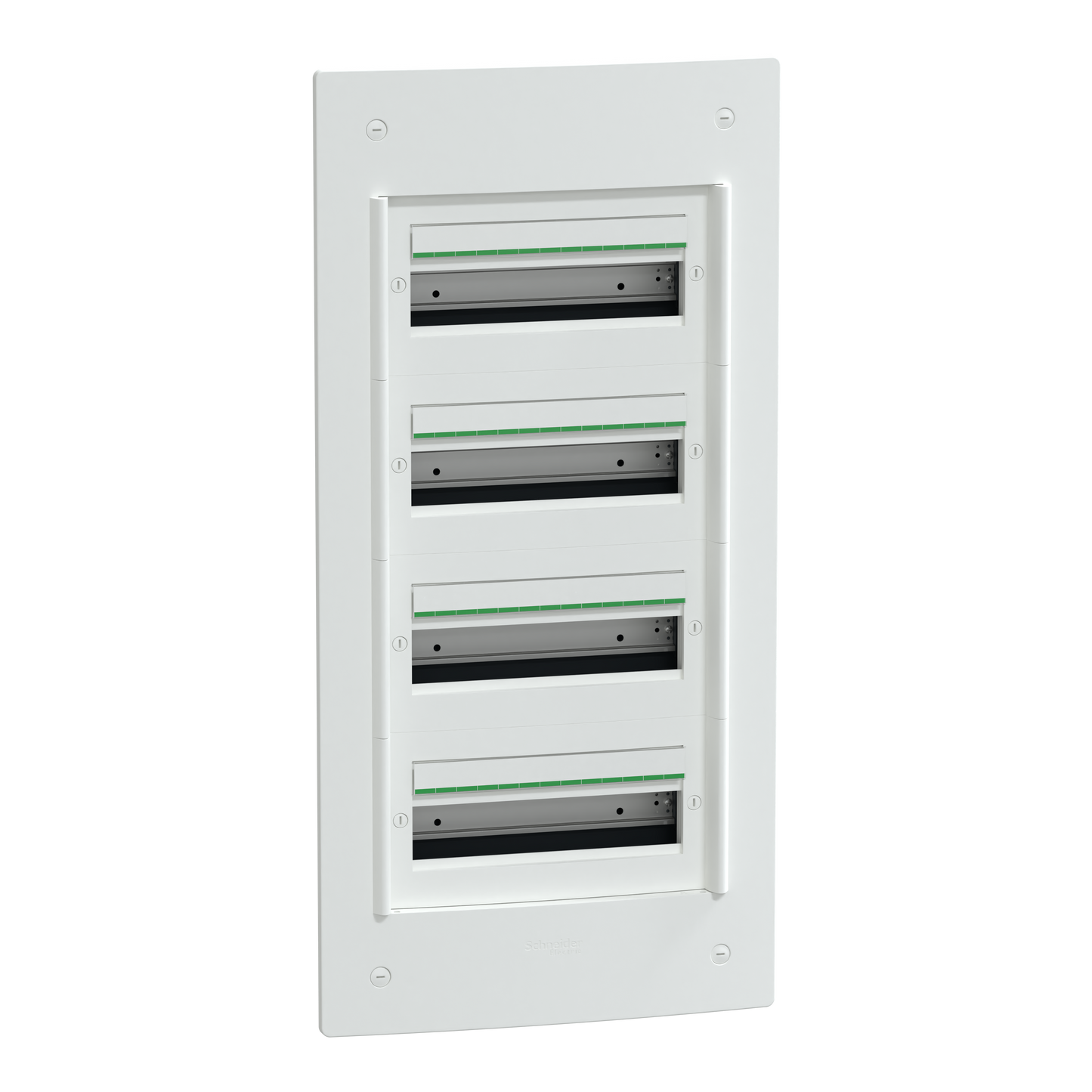 Schneider Electric-LVSXS413-PrismaSeT XS - Coffret encastré 4 rangées 13 modules - sans porte