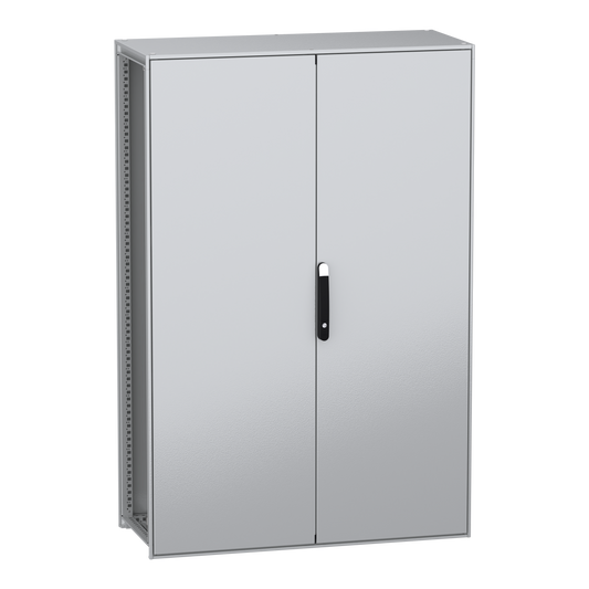 Schneider Electric-NSYSFN1812502DP-PanelSeT SFN - cellule - 2 portes - avec châssis - assemblé - 1800x1200x500 mm