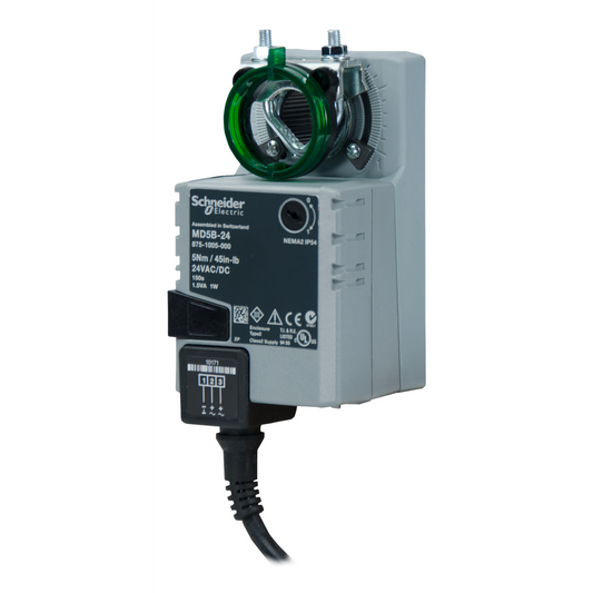 Schneider Electric-8751007000-Moteur 24V 5Nm signal 3pts-TOR avec fin de course pour registre